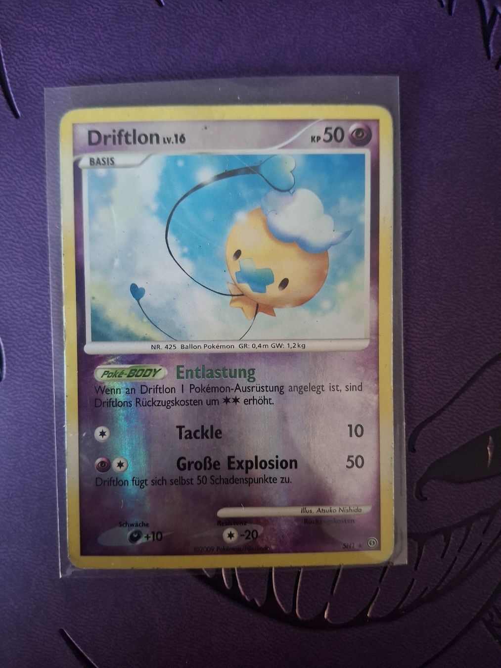 Pokémon Carte collezionabili: Drifrlon lv16 shiny – Usato da Münsingen venduto da ama_9cdk 1