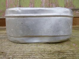Brot Dose Brotbüchse Lunchbox Alu Niere Camping Urlaub Kult