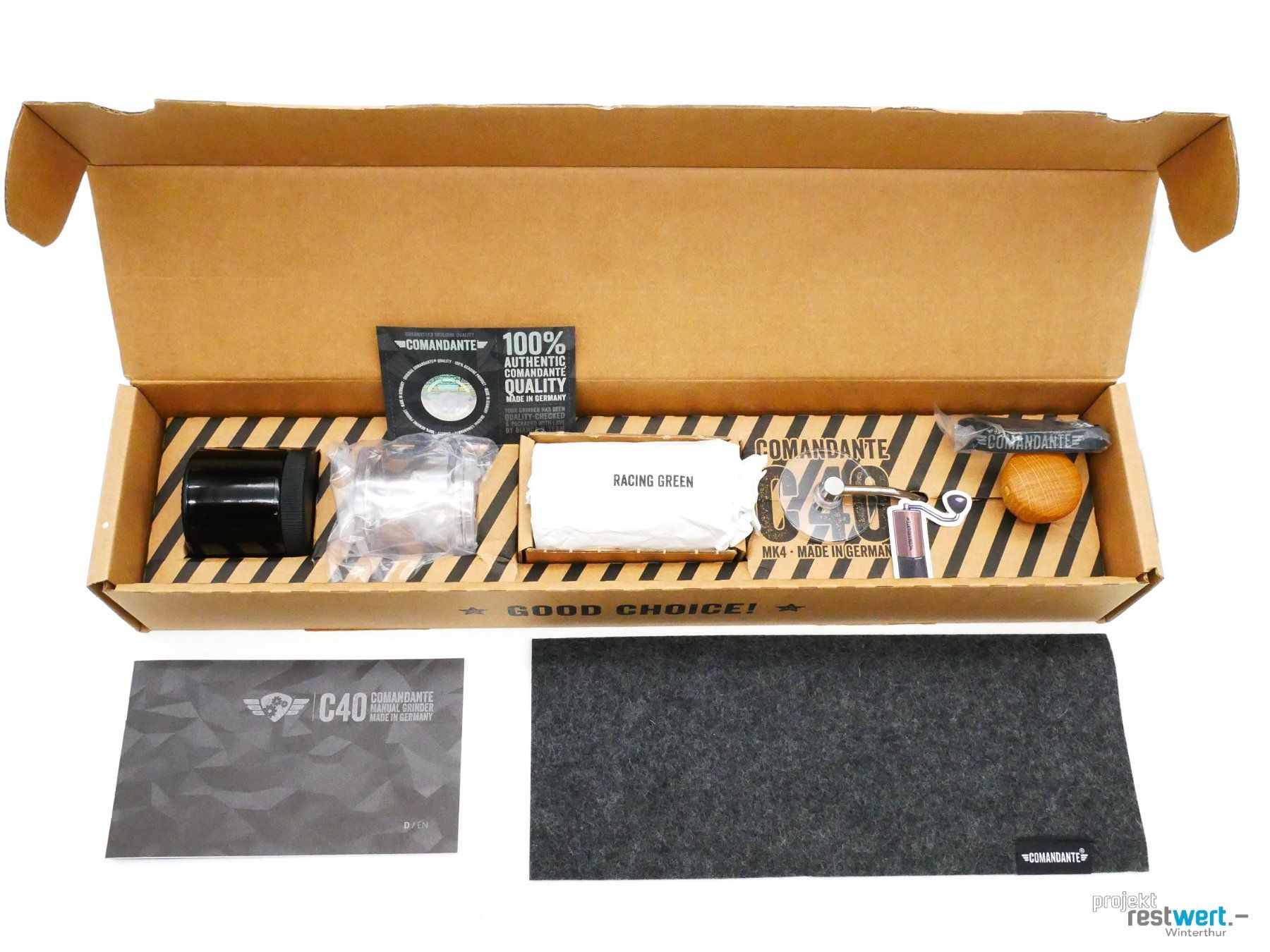 Appareils de cuisine: COMANDANTE - C40 MK4 Handkaffeemühle – Neuf (Voir description) à Winterthur par Restwert_Winterthur