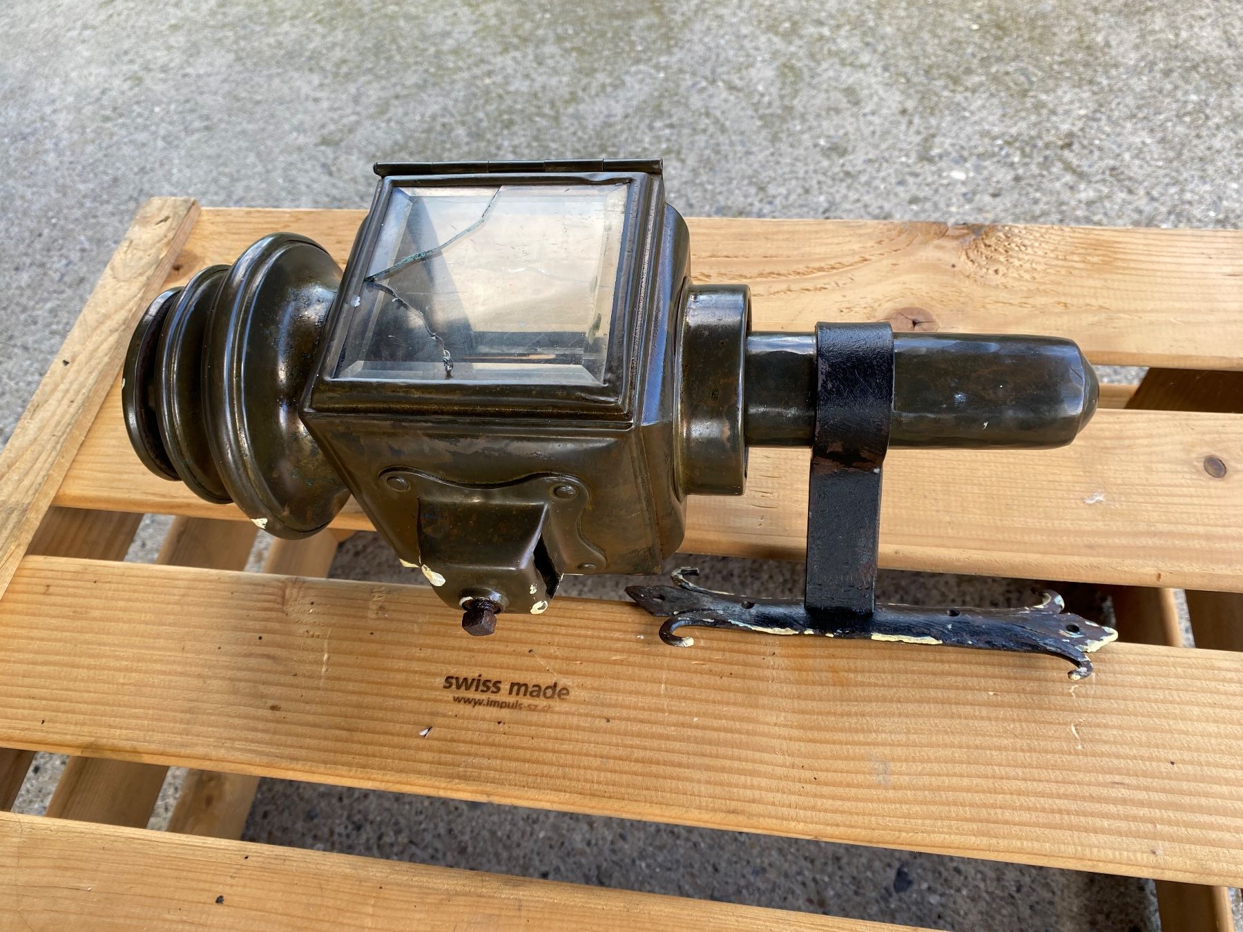 Lampen: seltene antike Ford Oldtimer Lampe aus den USA – Gebraucht aus Feldbach von Fea1 3