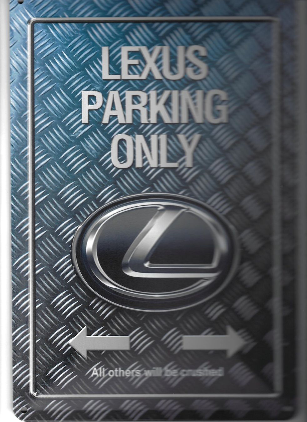 Lexus Insegne: Blechschild -LEXUS-PARKING ONLY – Nuovo e nell'imballaggio originale da Rupperswil venduto da big-one-sale