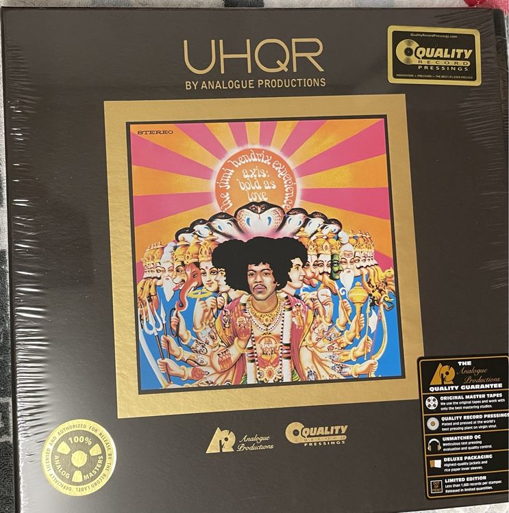 Jimi Hendrix Axis Bold as Love UHQR Audiophile LP Box Kaufen auf Ricardo
