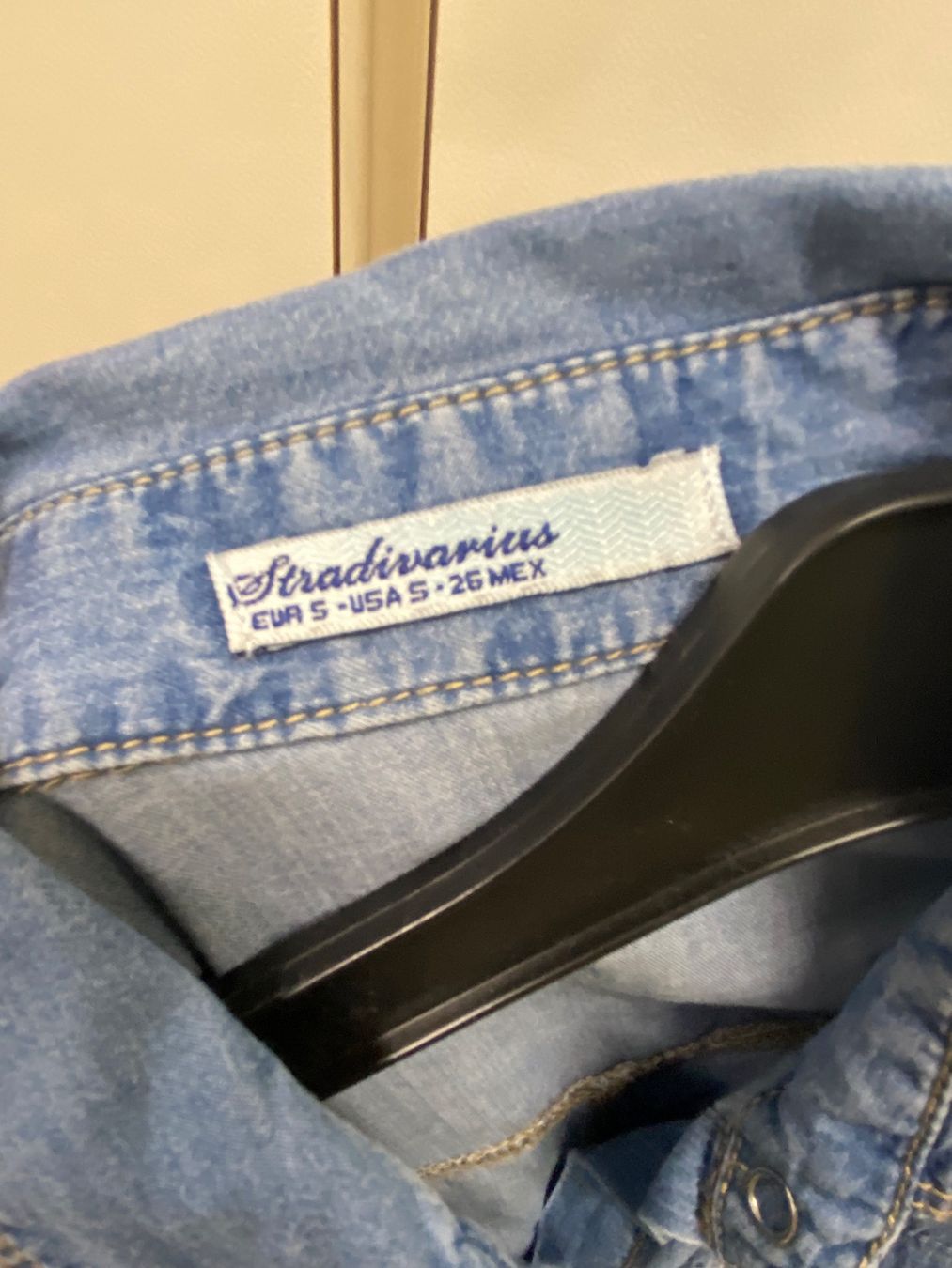Stradivarius Blusen: Denim Damen Hemd – Gebraucht aus Zürich von beg_nlp8 2