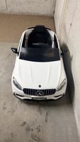 Elektroauto Kinder Mercedes AMG GLC 63S weiss