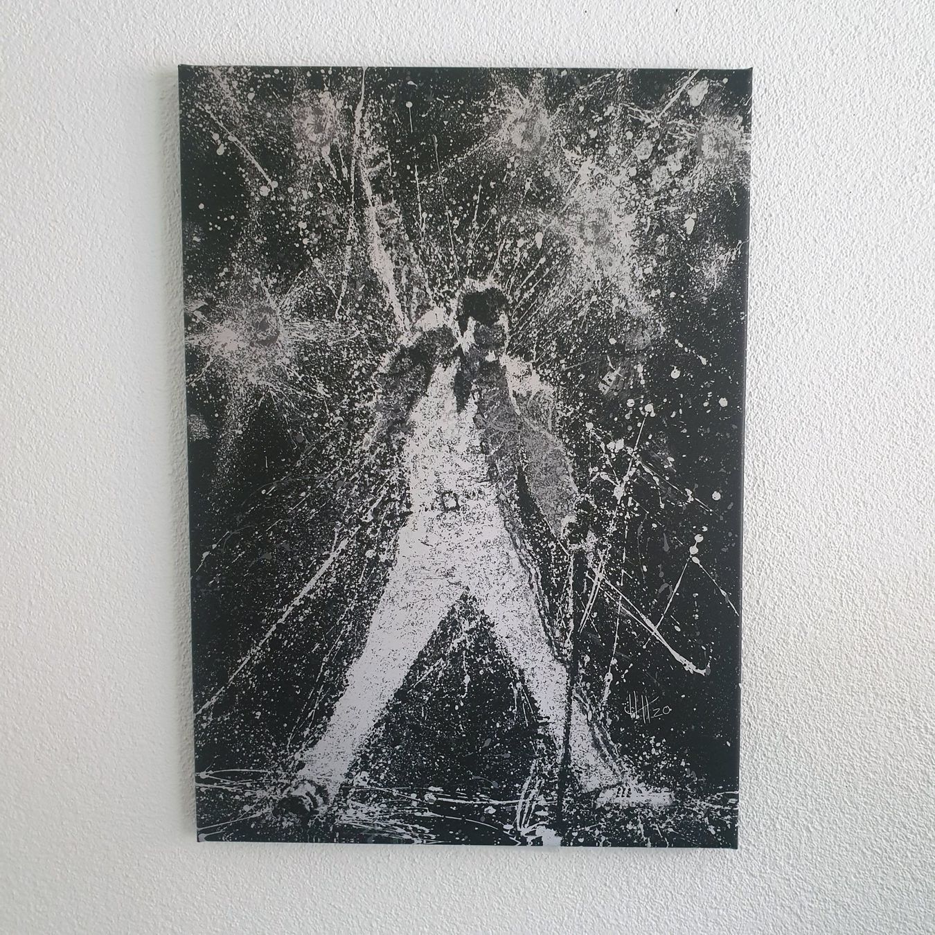 Foto & Immagini: Kunstdruck auf Leinwand "Freddie Mercury" 50x70cm – Nuovo e nell'imballaggio originale da Basel venduto da HNDidn