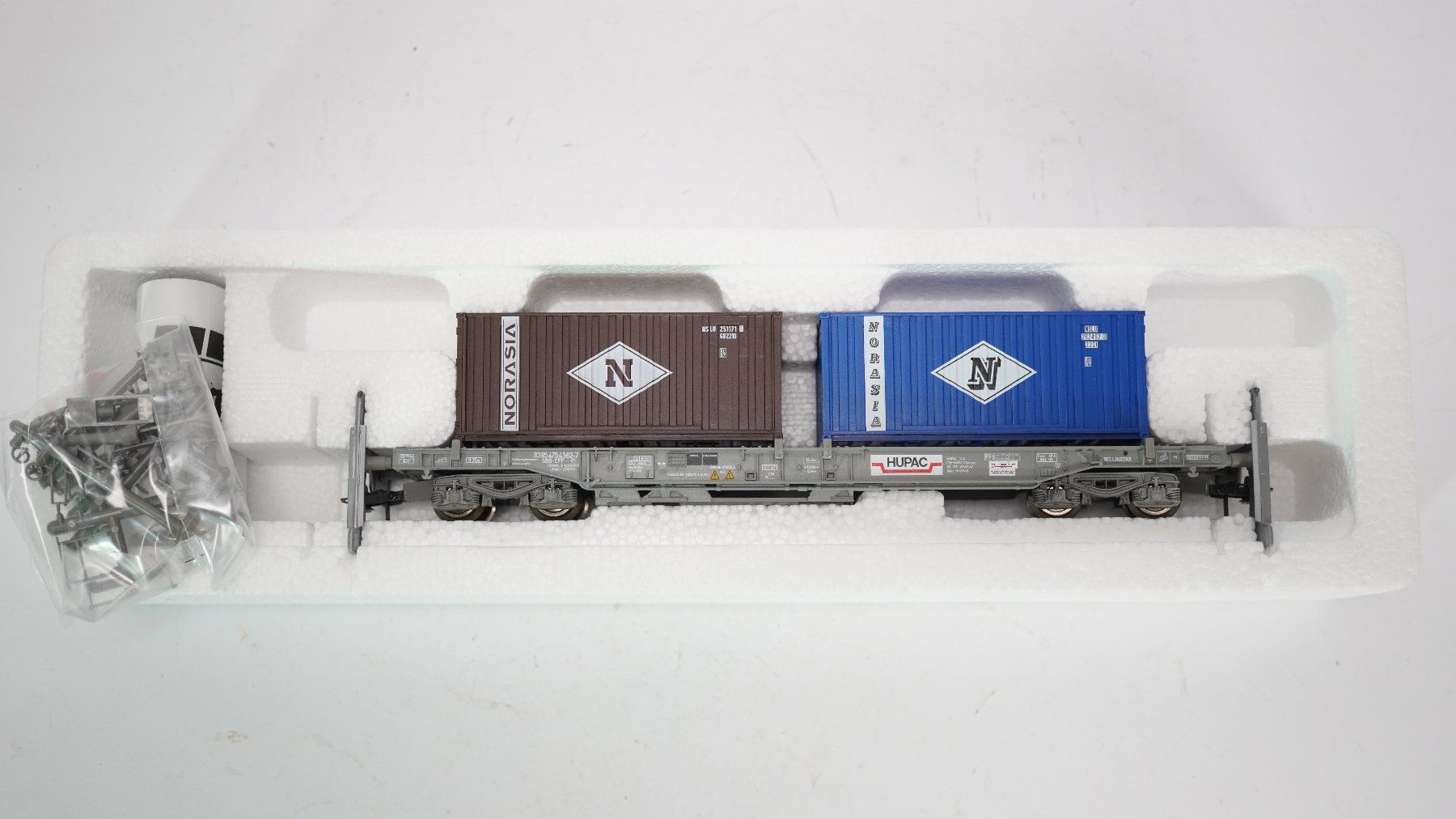 Roco Modelleisenbahnen: c1 Roco 47035 SBB Hupac Container Norasia – Gebraucht aus Uetendorf von tigermuegi 7