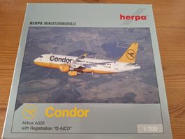 Condor Airbus A320 Kunststoff-Modell 1:200