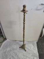 Grosser Messing Kerzenständer antik 105 cm gebraucht