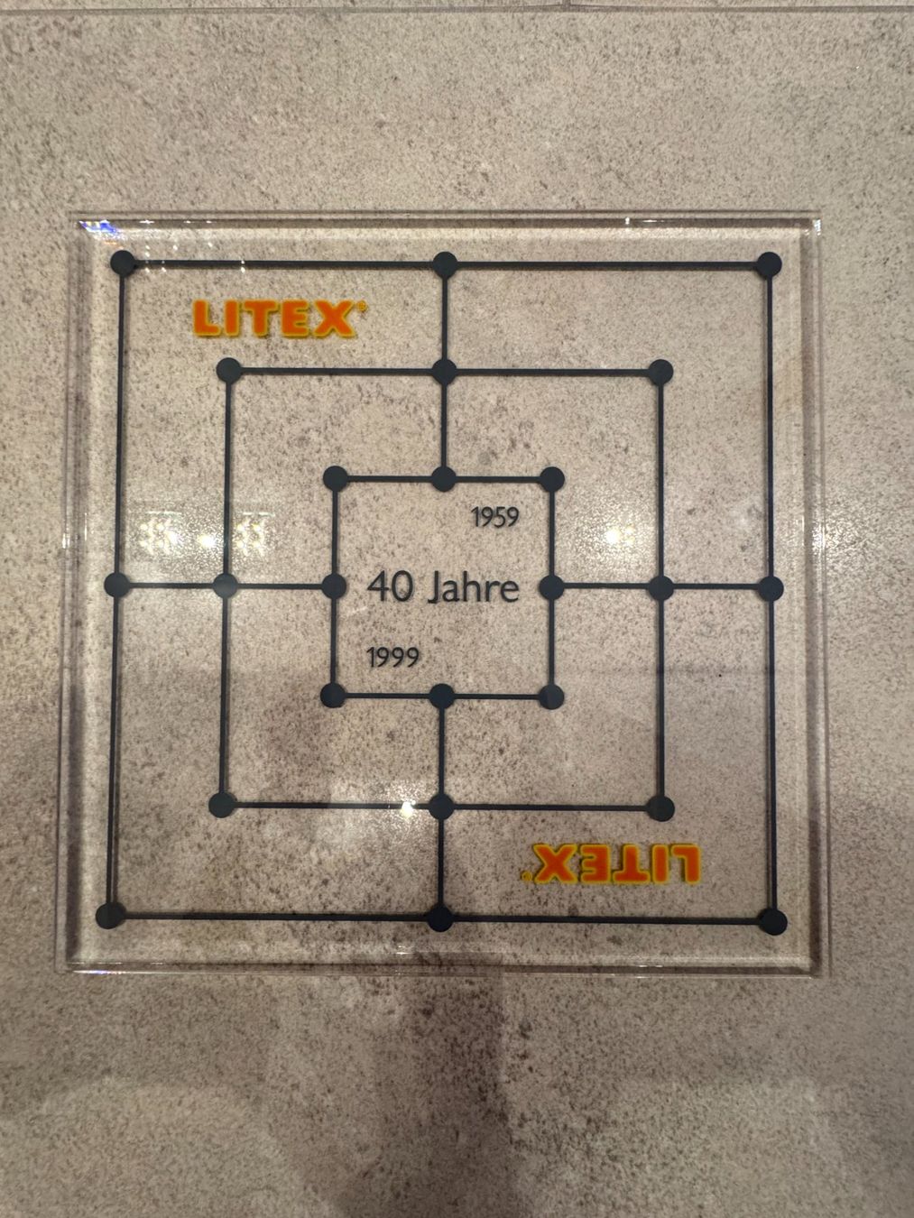 Giochi: Mühle-Spiel auf Plexiglas – Usato da Appenzell venduto da hanru