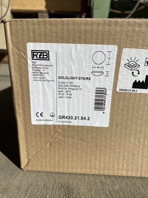 Lampadari & plafoniere: RZB LED Goldlight-Stairs Lampe Deckenlampe – Nuovo (secondo la descrizione) da murgenthal venduto da Vision05 4