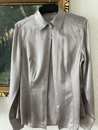 FFC Elegante Gereinigt Seidenbluse Gr38,Top