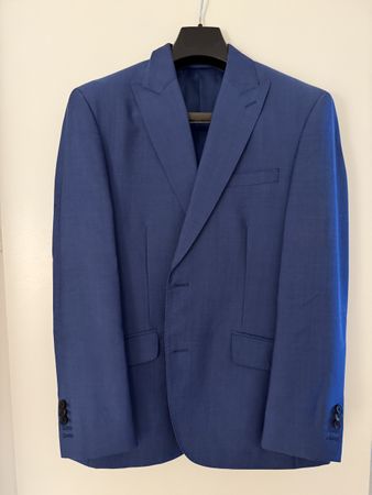 TM Lewin 3-teiliger Anzug – Gr. 38/33R – mit Anzugsack