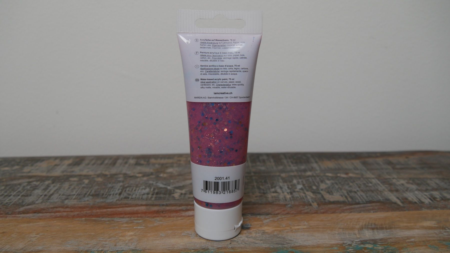 Colori: I am creative Acrylfarbe pink Glitzer – Nuovo (secondo la descrizione) da Zürich venduto da julia_vina 1