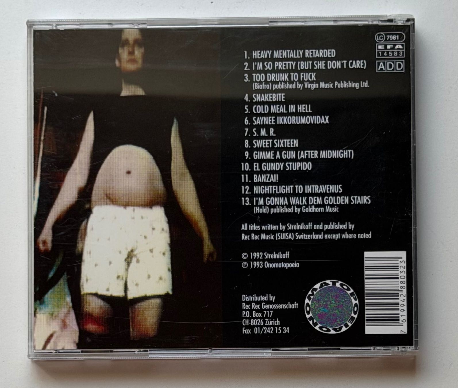 CDs: Strelnikoff / Heavy Mentally Retarded – Gebraucht aus Näfels von Musicland 1