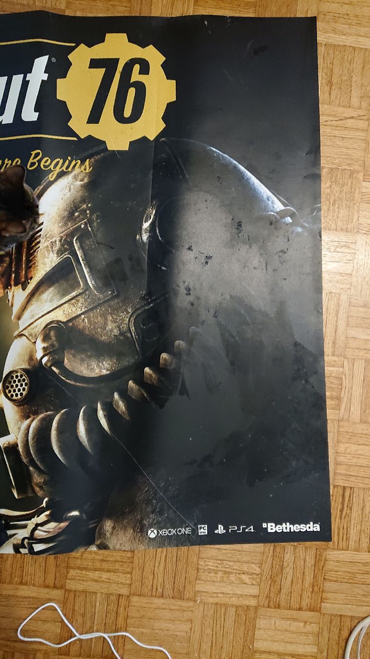 Giochi: Fallout 76 - Seltene Matte - Gamestop Aussteller – Usato da Chur venduto da FreakofRarity 3