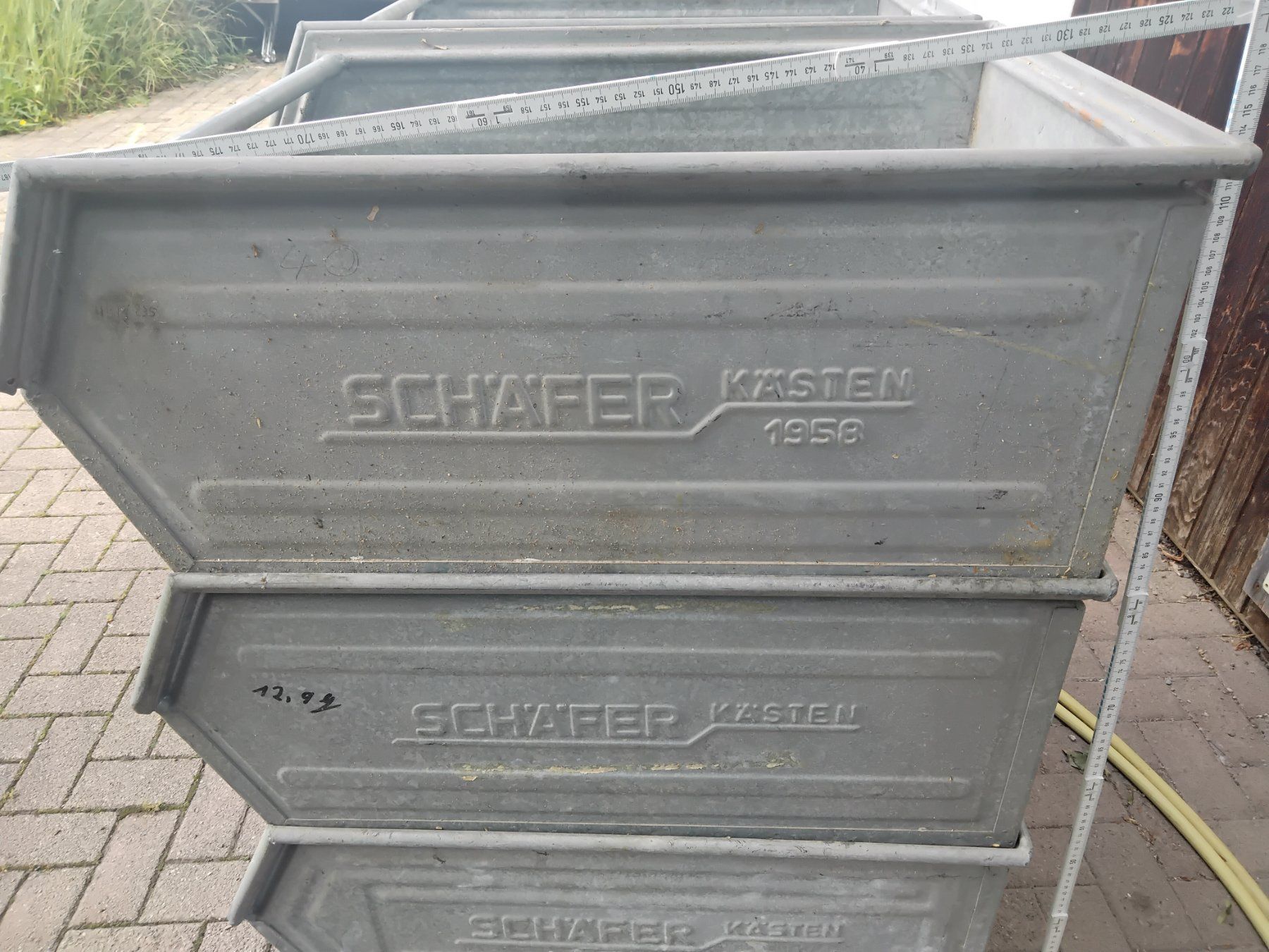 Casse di trasporto: Schäferkästen Schäfer Lager-fix – Usato da Nuglar venduto da lampa-radio 1