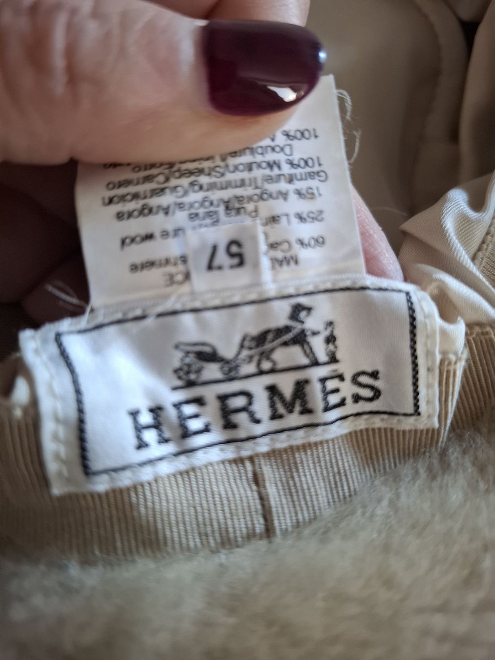 Copricapi, berretti & cappellini: Chapeau Hermes  – Usato da Choex venduto da Papillons 2