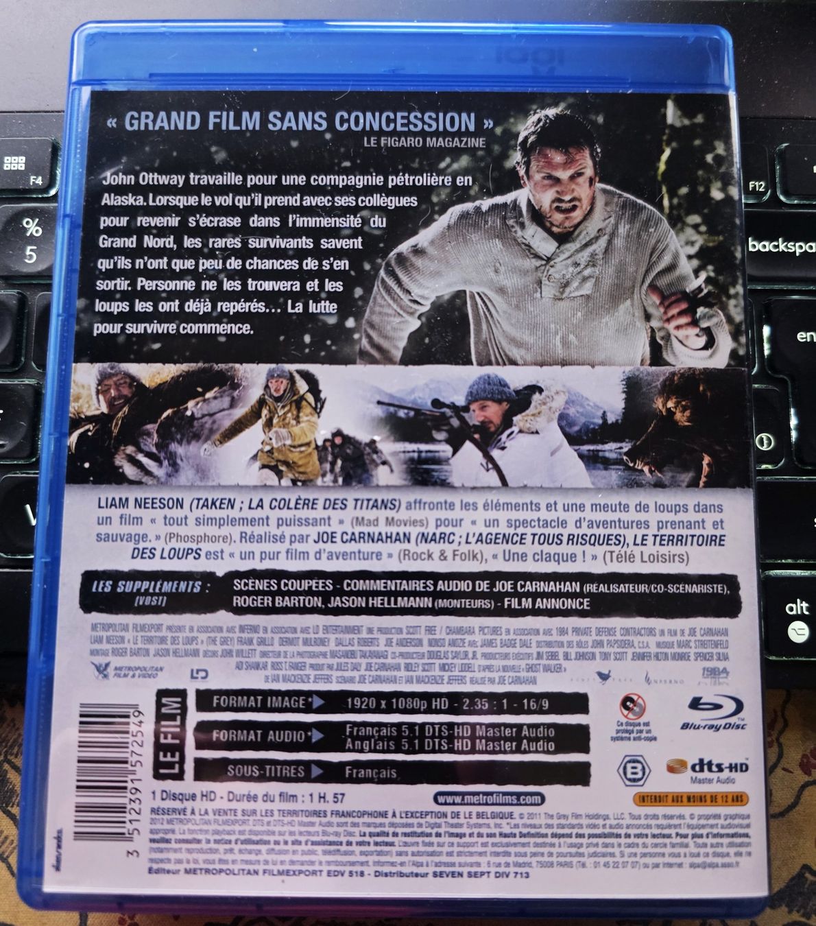 Tutti i DVDs: Le territoire des loups (2011) - Blu-ray – Usato da Semsales venduto da __Florian__ 2