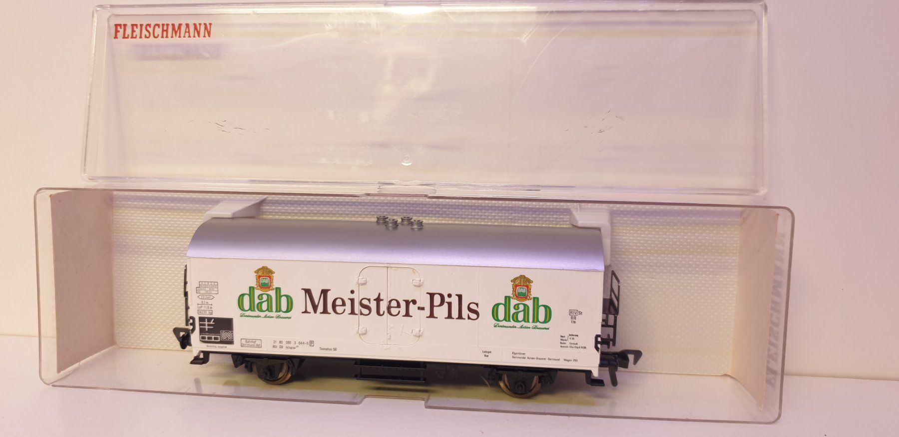 Fleischmann Modelleisenbahnen: Fleischmann Bierwagen   5342 – Neu (gemäss Beschreibung) aus Neuenhof von ludovicco