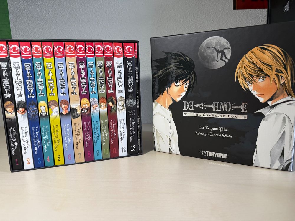 Death Note Manga Complete Box Set Sehr Guter Zustand Gebraucht In 