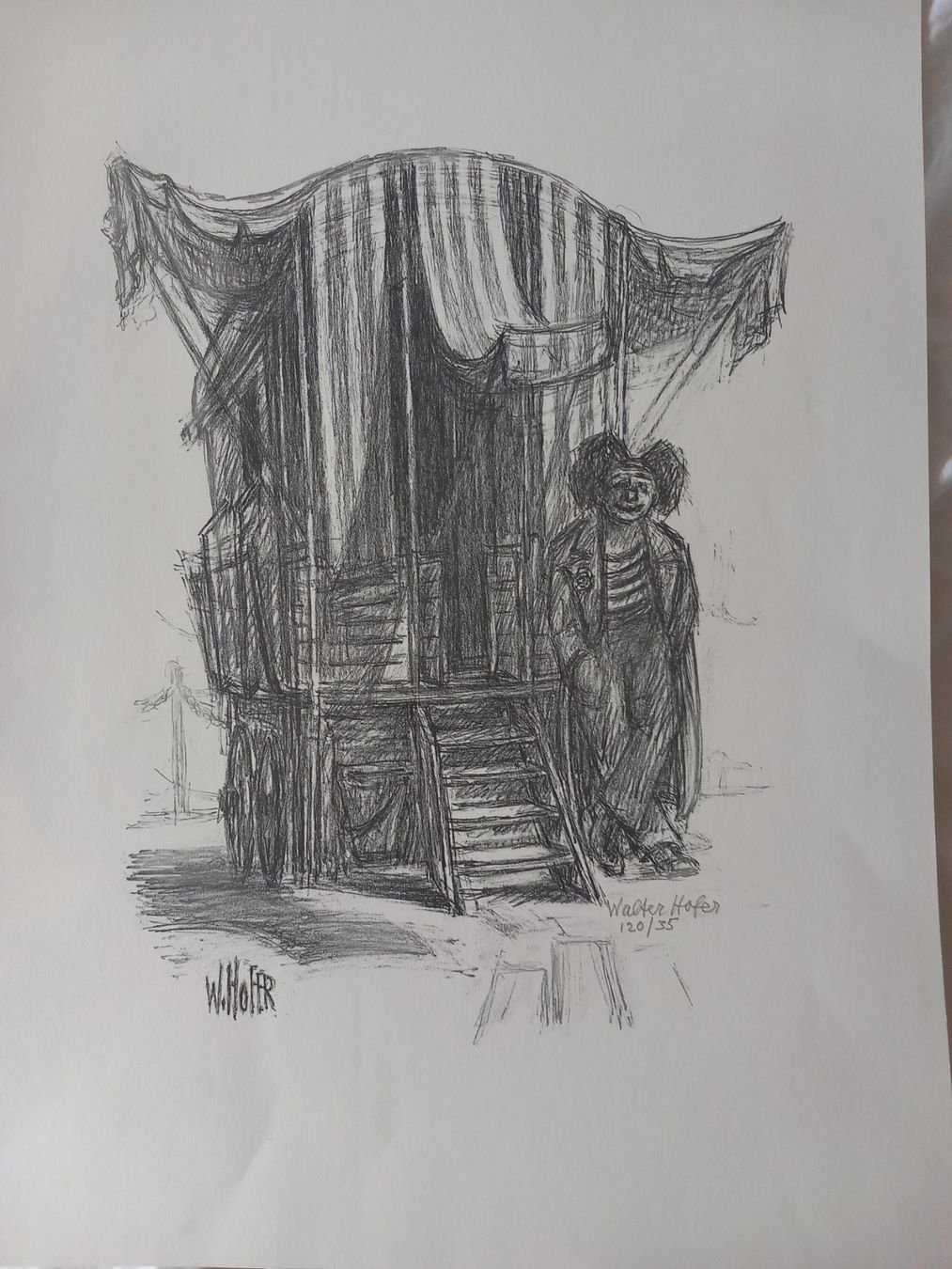 Grafica & Litografie: Lithografie von Walter Hofer – Usato da Uitikon Waldegg venduto da pkuster
