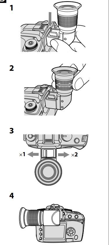 Sony Kamera: Winkelsucher für Digitalkameras – Gebraucht aus Buttisholz von rappirosen 6