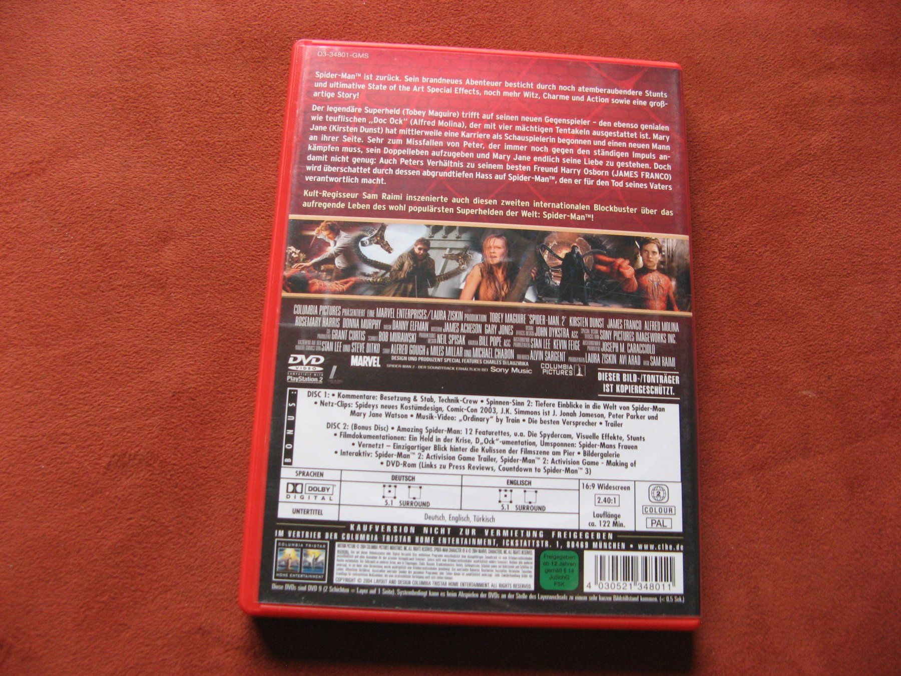 Tous les DVDs: DVD spider-man 2 – D'occasion à Zürich par apil 1