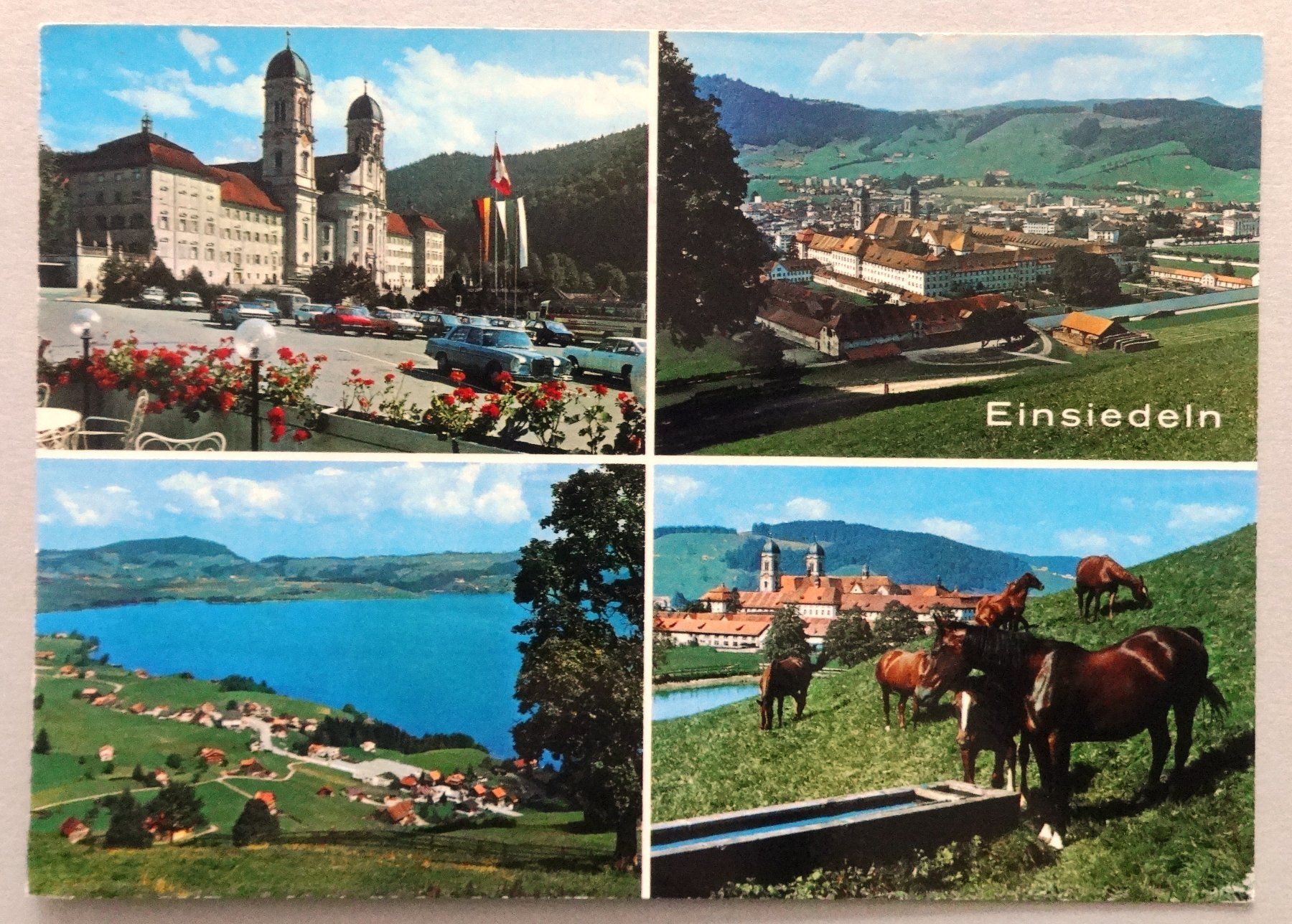 Ansichtskarten: Einsiedeln – Gebraucht aus Fétigny von Billy2miny