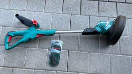 BOSCH Rasentrimmer with 3 new blade