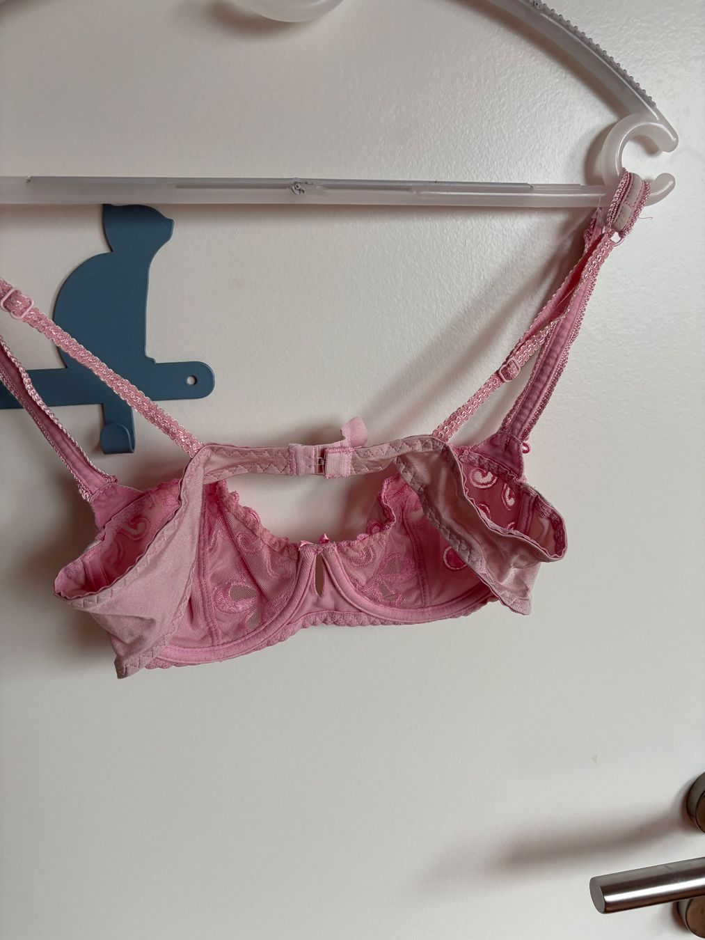 Aubade Altra biancheria intima: Soutien-gorge rose poudré à fleurs brodées – Usato da Lausanne venduto da milou201619 3