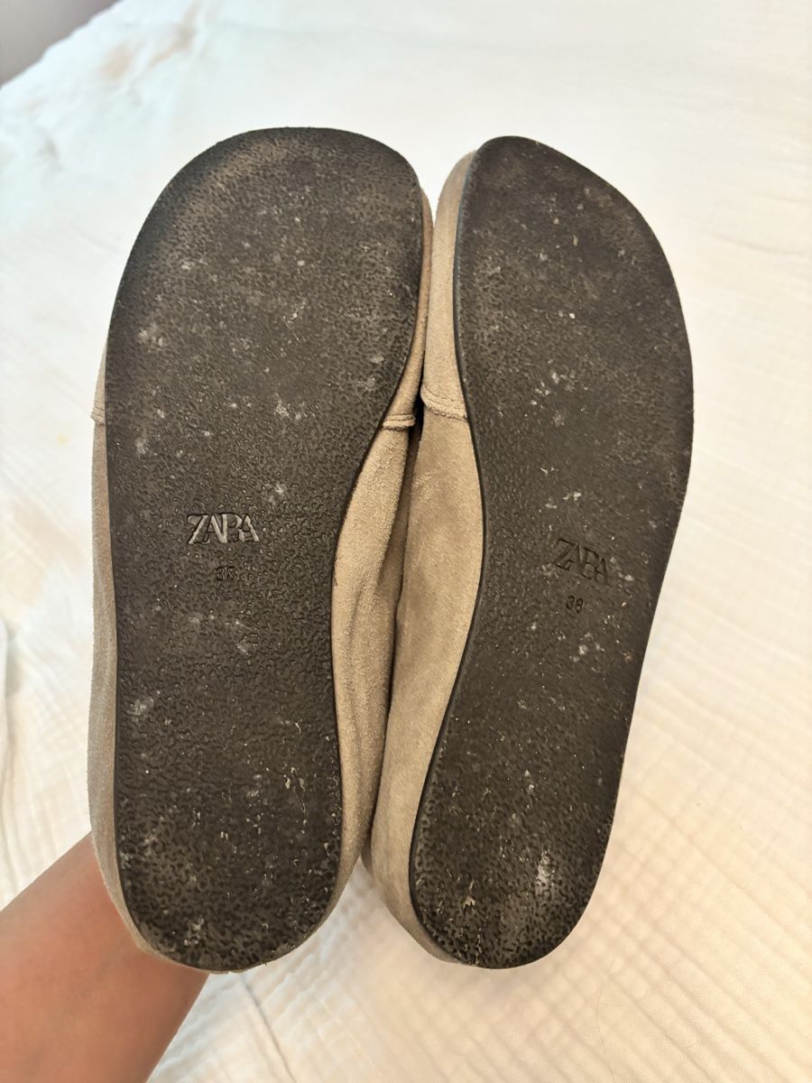 Zara Damenschuhe: Bequemer Wildleder Schuh Gr.38 Zara – Neu (gemäss Beschreibung) aus St. Gallen von heartbug 5