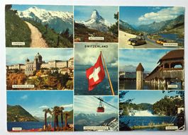 9-Bild AK SWITZERLAND Postauto Sustenpass