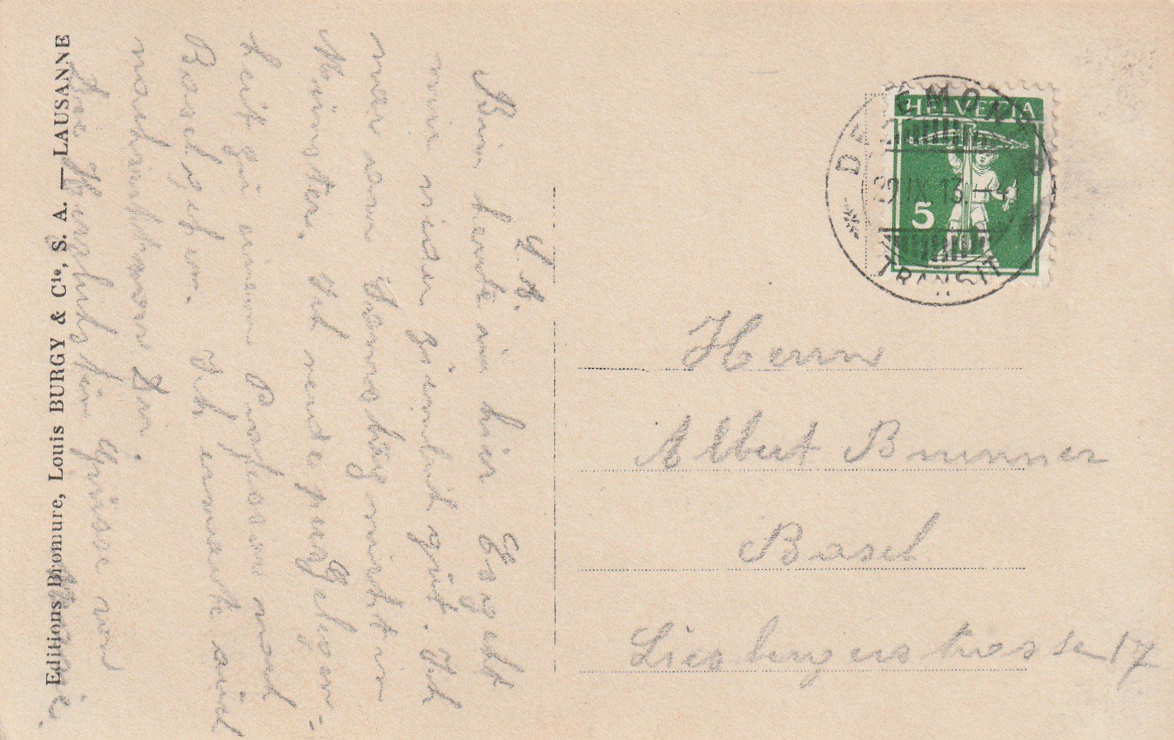 Cartoline postali: Delemont Bahnhof mit Zügen – Usato da Rorschacherberg venduto da fratovi2 1