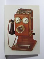 Bildpostkarte , Telephontischstation Bell / Hasler