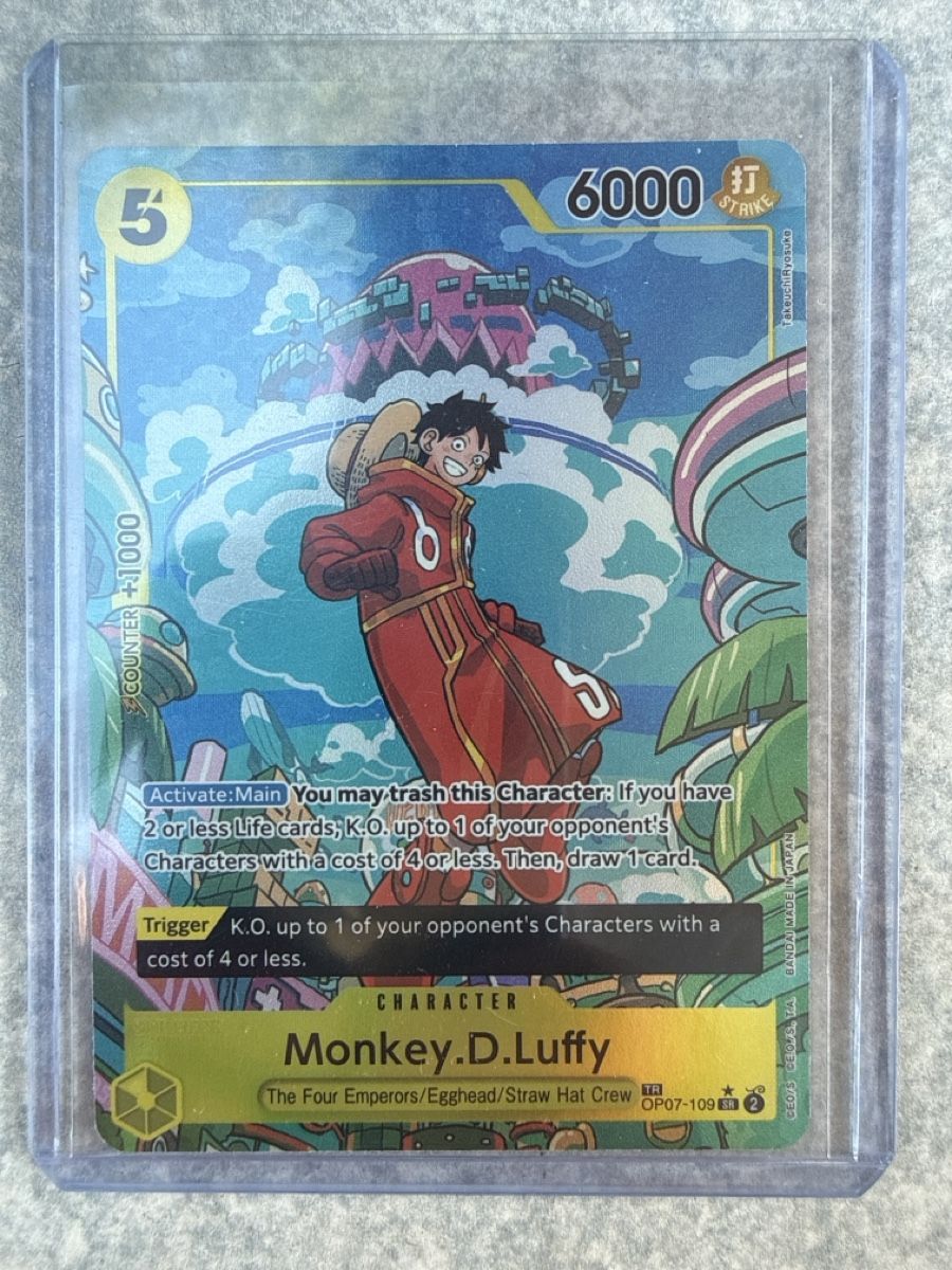 Cartoline: One piece tcg Monkey D. Luffy Treasure Rare – Nuovo (secondo la descrizione) da Winterthur venduto da bol_9cvx