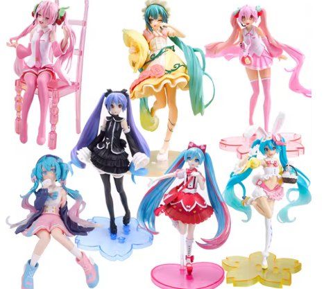 Statuette: Hatsune Miku Figuren Set – Nuovo e nell'imballaggio originale da Hohentannen venduto da MagmaCollectibles