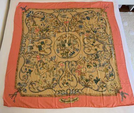 HERMES 140 Kaschmirschal Vintage