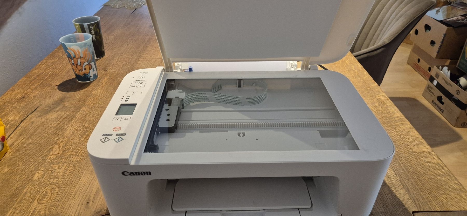 Pixma Stampanti: Canon Pixma TS3751i Multifunktionsdrucker Weiss – Usato da Safenwil venduto da DHIMH7 3