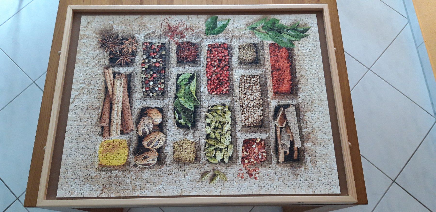 Ravensburger Puzzles: Puzzle Gewürze 1500Teile – Gebraucht aus Gossau SG von Urscmitt