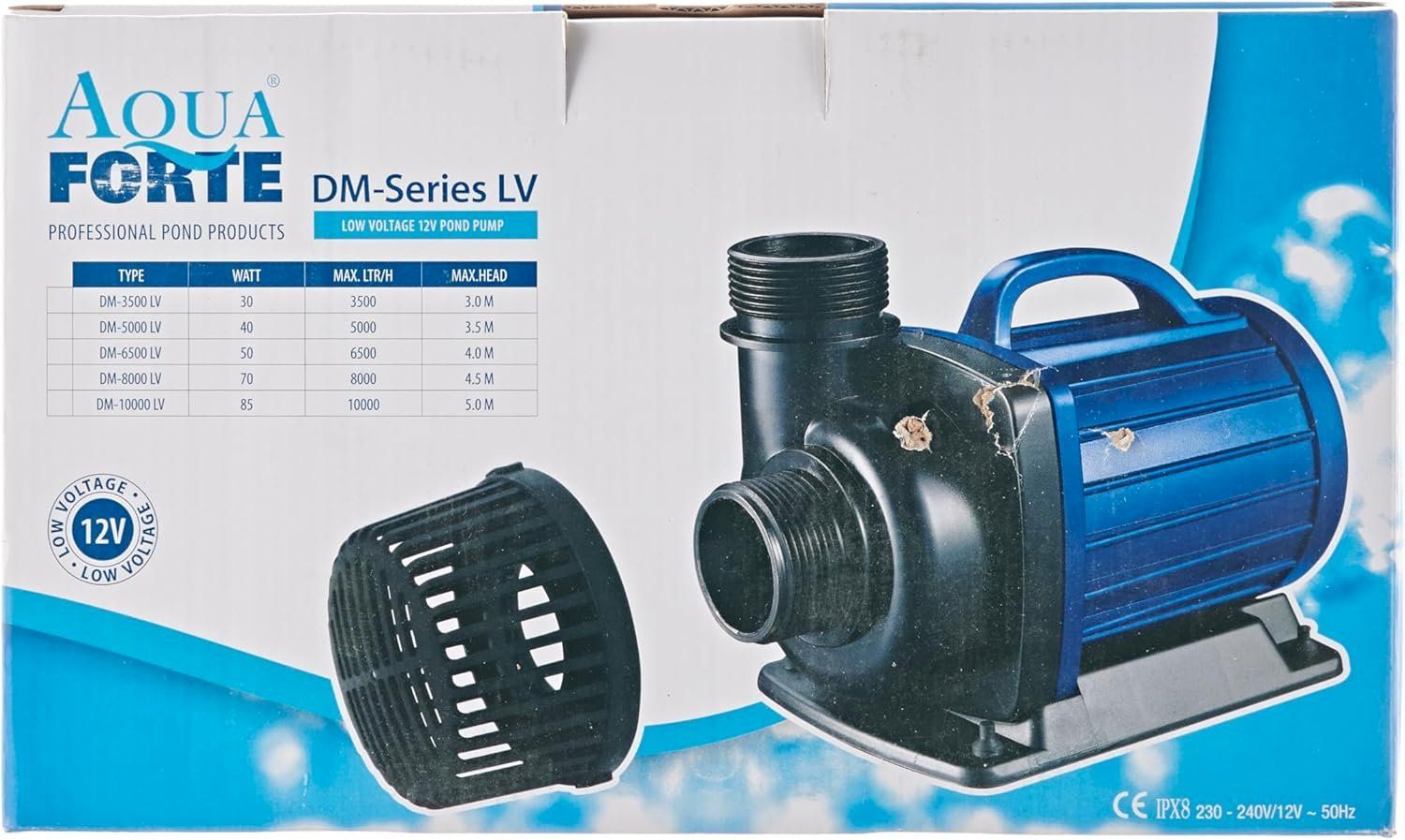 Teiche & Zierbrunnen: AquaForte Teichpumpe DM 8000 LV – Neu und originalverpackt aus Bottighofen von zaap 4