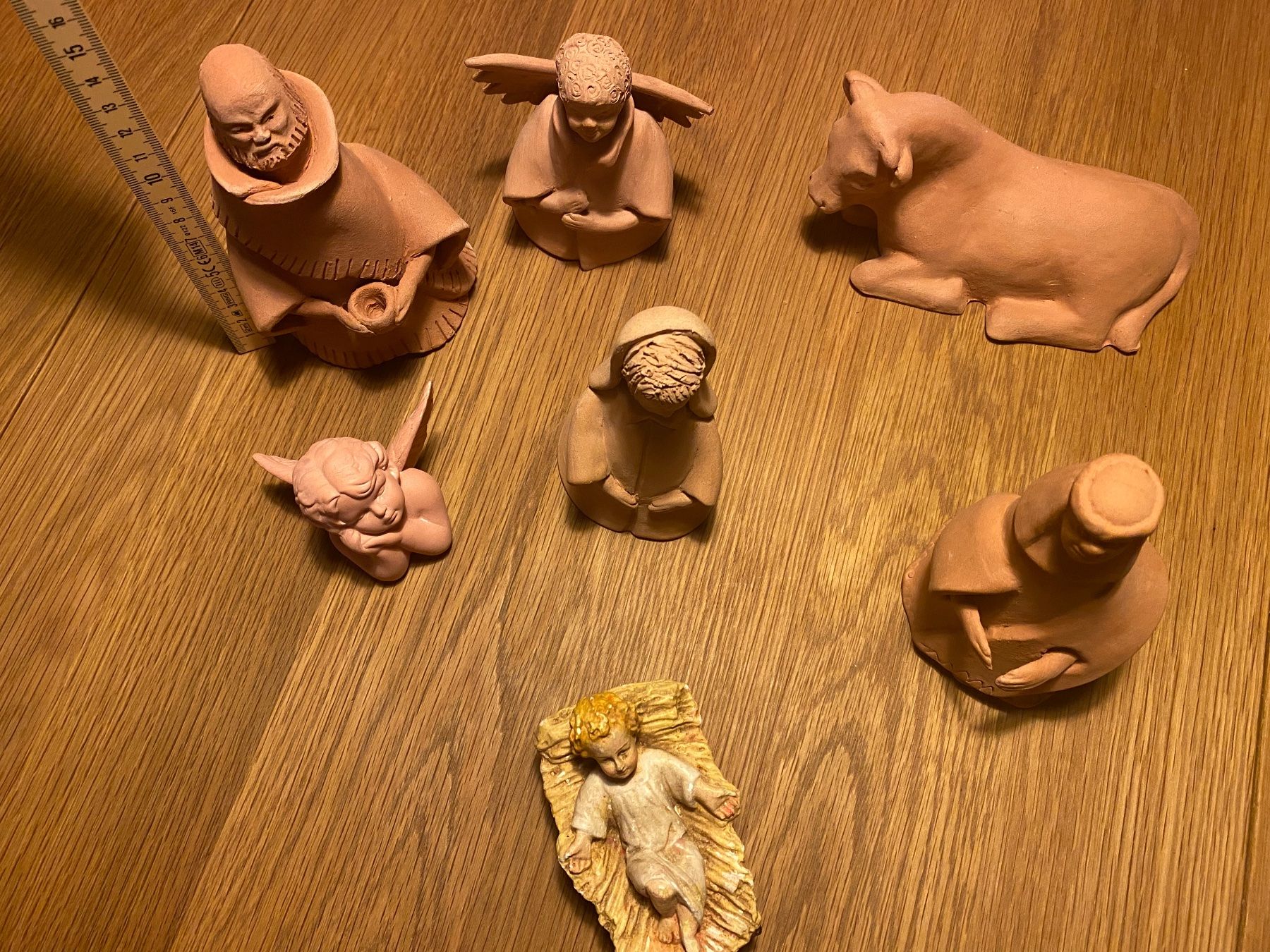 Tutte le decorazioni: Krippenfiguren aus Ton – Usato da Gunzwil venduto da veit01 2