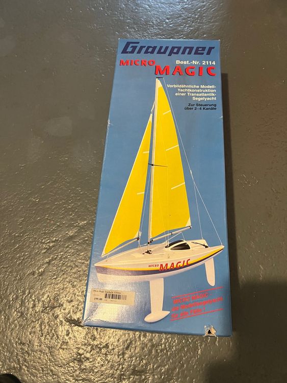 Modell Segelboot, Schiff GRAUPNER MICRO MAGIC / neu Original (Neu und ...
