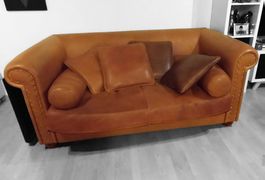 Baxter Leder Sofa