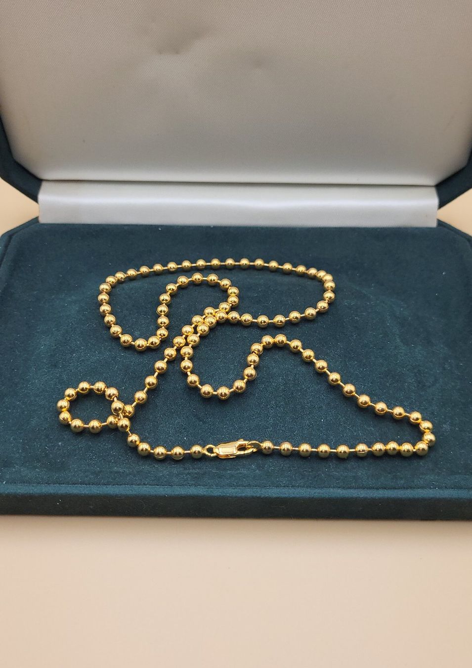 Ketten: Goldene Elegante Kugelkette – Gebraucht aus Wald ZH von SwissPawnshop 4