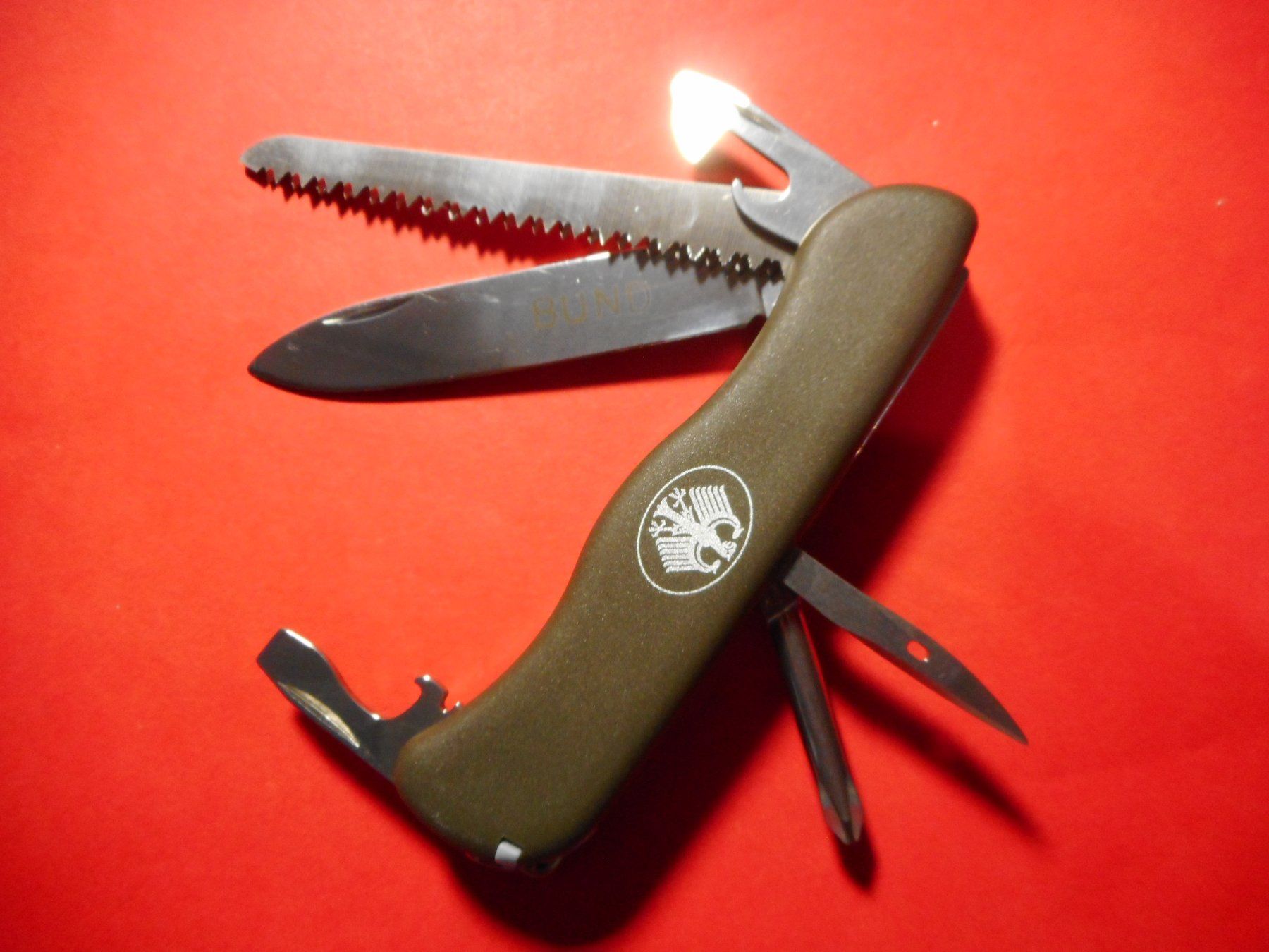 Victorinox Coltelli tascabile: Victorinox  Trailmaster BUND / Bundesgrenzschutz – Nuovo (secondo la descrizione) da Rotkreuz venduto da Hubbil