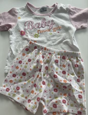 Sommerset kurz Baby Mädchen Grösse 80 Baumwolle Blumen 