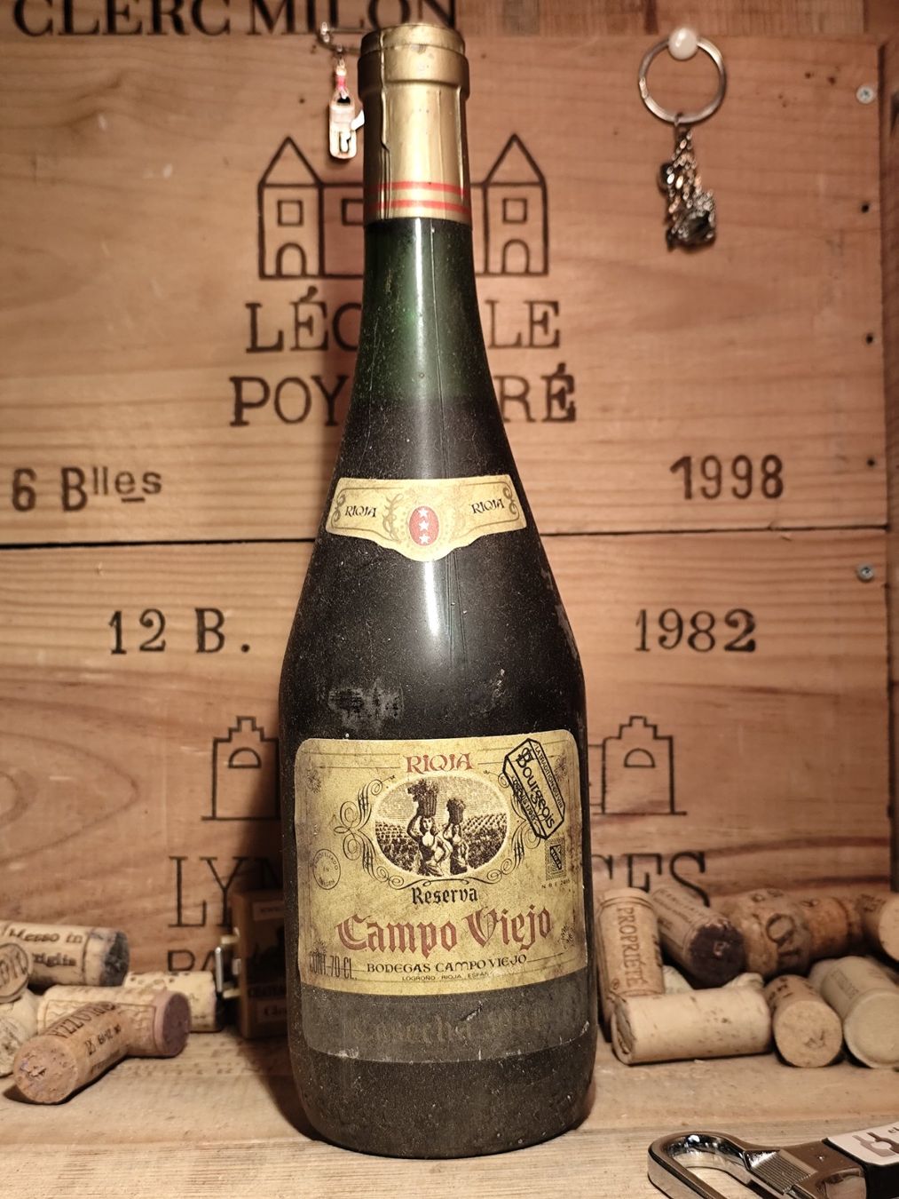 Rioja Vino: 1966 Campo Viejo Rioja Reserva – Nuovo e nell'imballaggio originale da Büsserach venduto da Vintage-vins 5