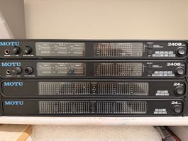 MOTU 2408mk3 / 24 I/O Rack-Mount Audio Interface Bundle