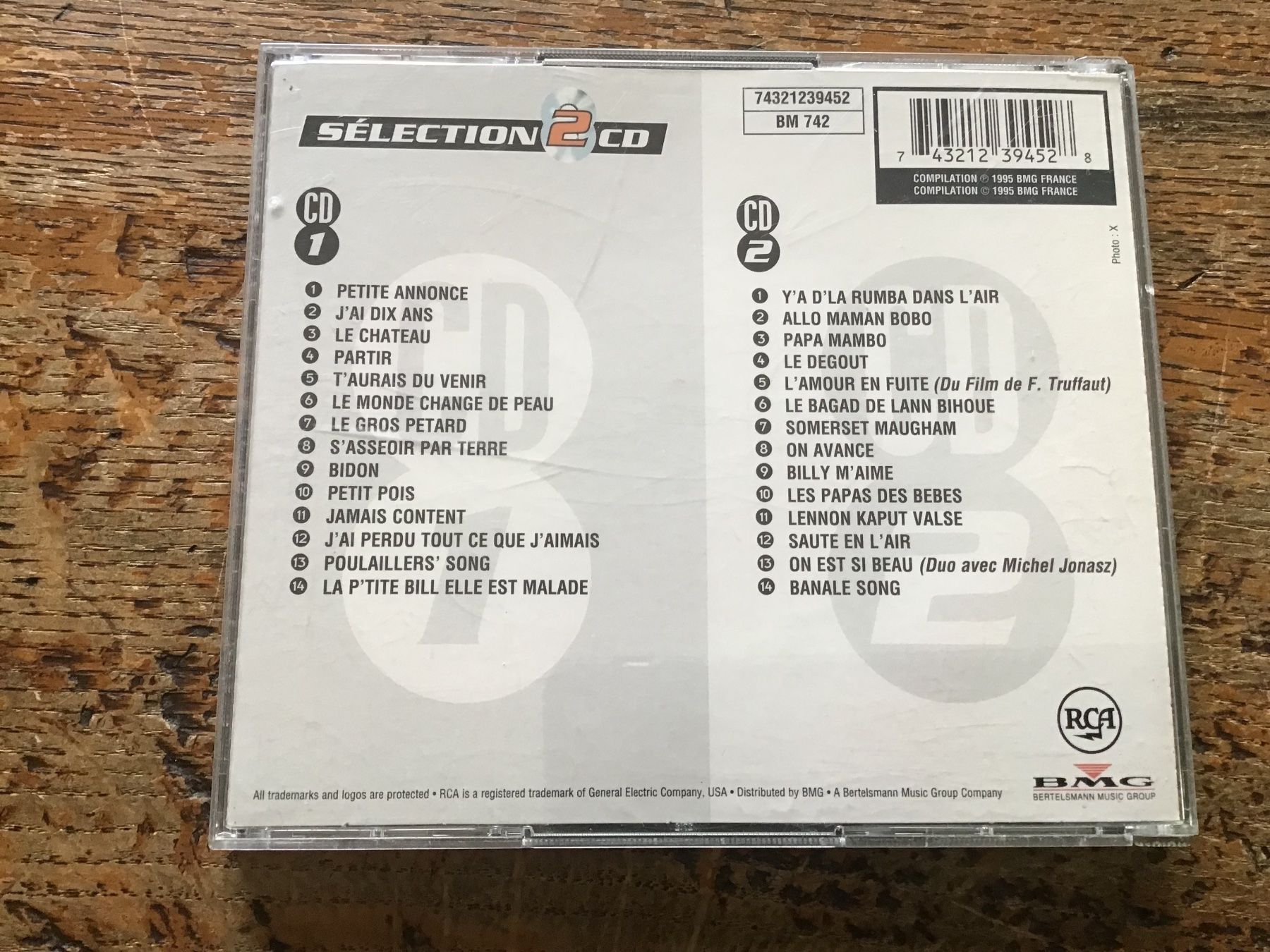 CDs: 2 CD Alain Souchon – Gebraucht aus Fully von Ruby97 3
