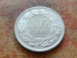 1/2 Fr. 1981
